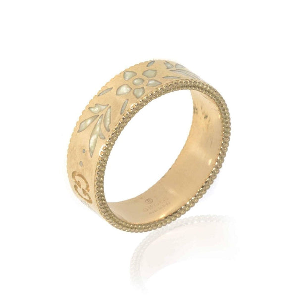 Gucci Icon Diamond 18K Gold Ring -  Sweden