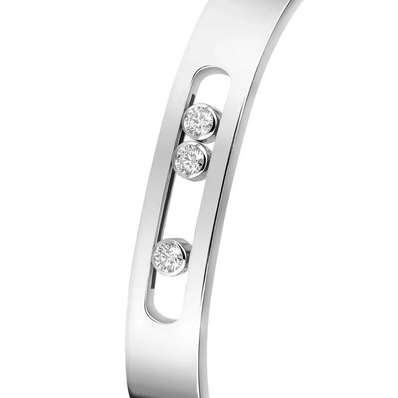 Move Joaillerie 18K White Gold & Diamond Bracelet