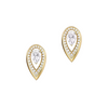 Fiery 18K Yellow Gold & Diamond Earrings