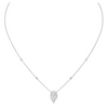 Fiery 18K White Gold & Diamond Necklace