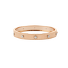 Macri 18K Rose Gold & Diamond Classica Bangle