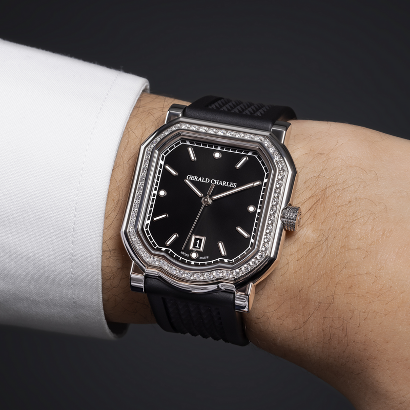 MAESTRO 2.0 ULTRA-THIN GEM SET TIMELESS BLACK