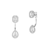 18K White Gold 'My Twin Toi & Moi' Diamond Earrings