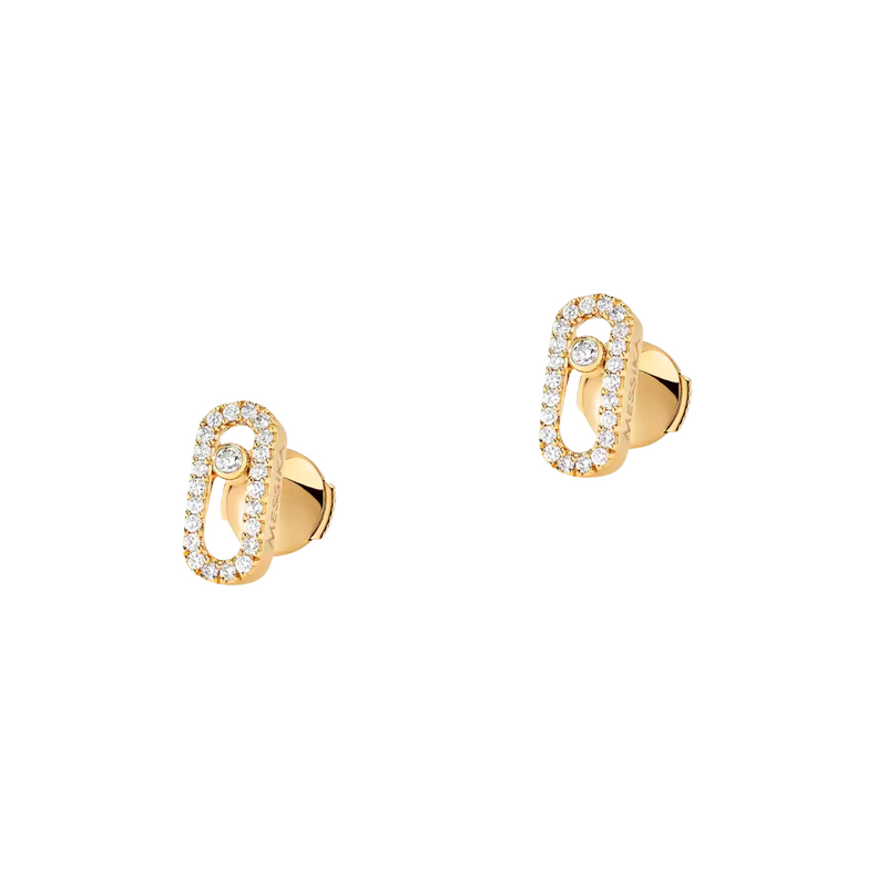 Move Uno 18K Yellow Gold Earrings