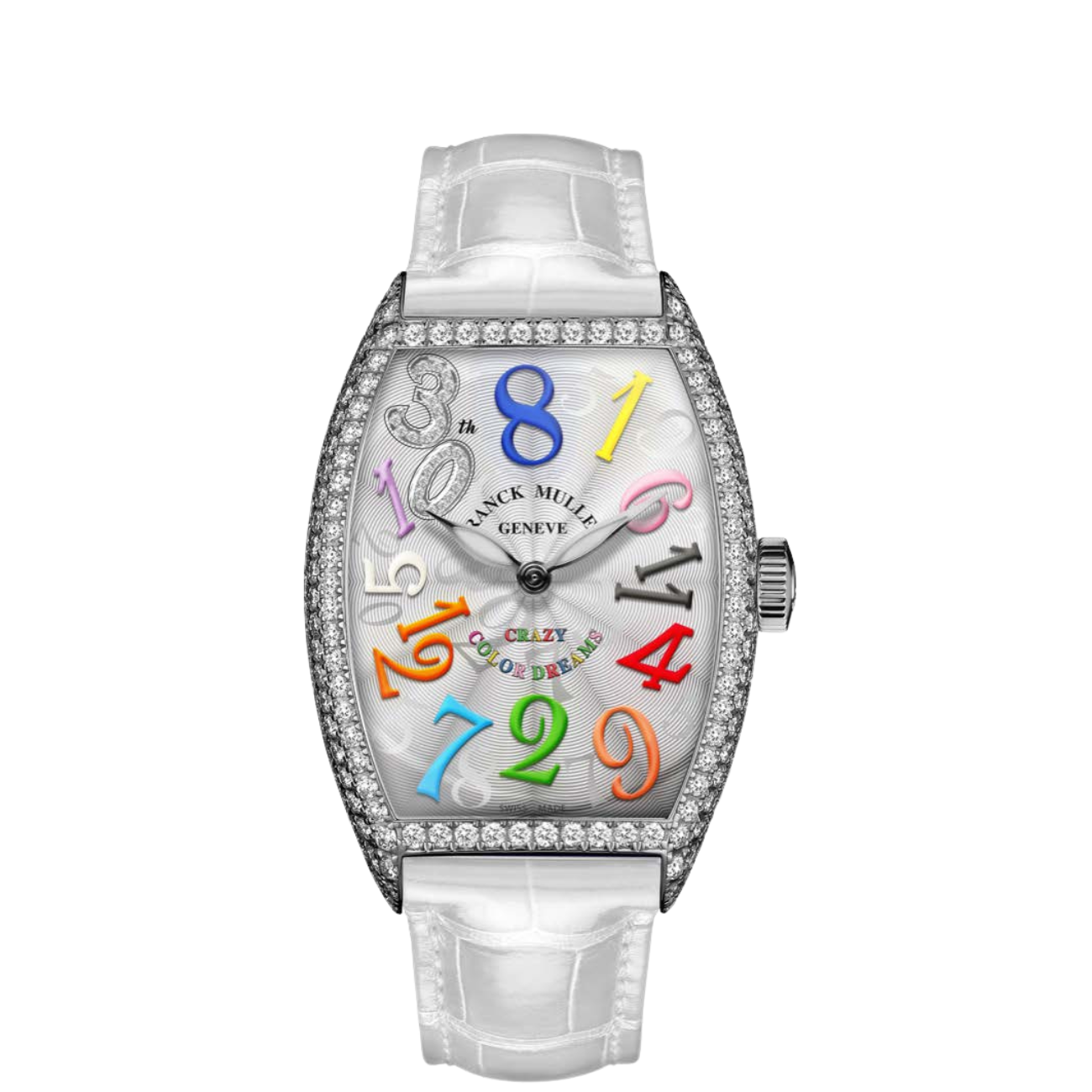 Franck muller watch diamond crazy hours sale