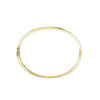 14K Yellow Gold & Diamond Bangle