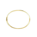 14K Yellow Gold & Diamond Bangle