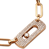 My Move 18K Rose Gold Diamond Necklace