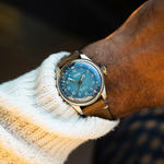 BIG CROWN ORIS X - BLUE CERVO VOLANTE