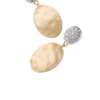 Siviglia 18K Yellow Gold & Diamond Pave Drop Earrings