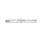 Procida 18K White Gold Pavè Diamond Bangle Bracelet