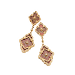 Buccellati Yellow Gold Pendant Earrings