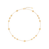 Africa 18K Yellow Gold Bead Necklace