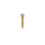 Solo 18K Yellow Gold & Diamond Rondel Ring