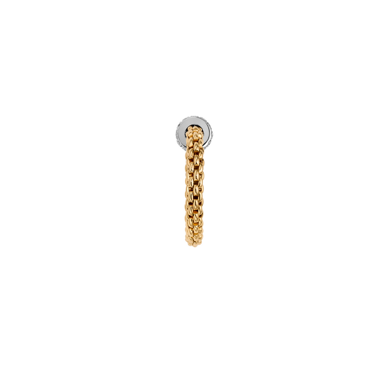 Solo 18K Yellow Gold & Diamond Rondel Ring