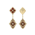 Buccellati Yellow Gold Pendant Earrings