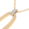 Jaipur 18K Yellow Gold Pendant Necklace with Diamond Accent