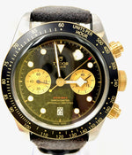 Black Bay Steel and Gold Chronograph M79363N-003