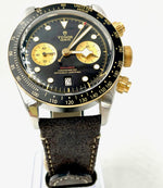 Black Bay Steel and Gold Chronograph M79363N-003