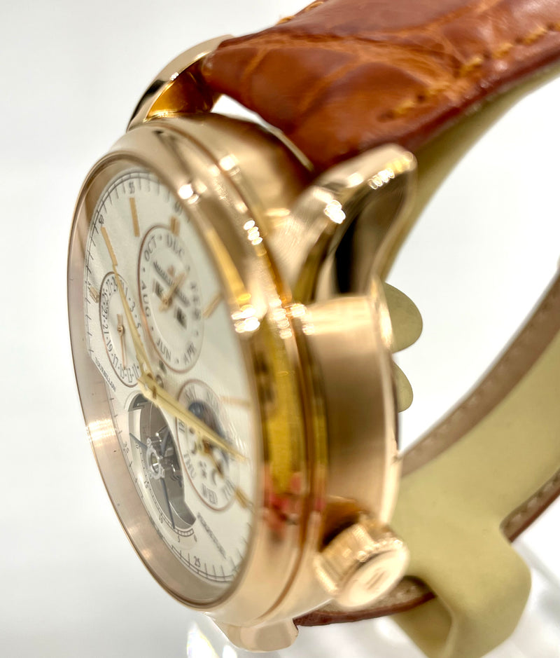 Master Grande Tradition Tourbillon Cylindrique à Quantième Perpétuel Pink gold.