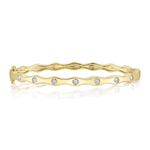 Kate 14K Yellow Gold 0.45 ct Diamond Bangle Bracelet