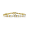 Colette 14K Yellow Gold Diamond Baguette Tennis Bracelet