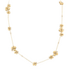 Ischia 18K Yellow Gold Diamonds Long Necklace