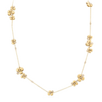 Ischia 18K Yellow Gold Diamonds Long Necklace