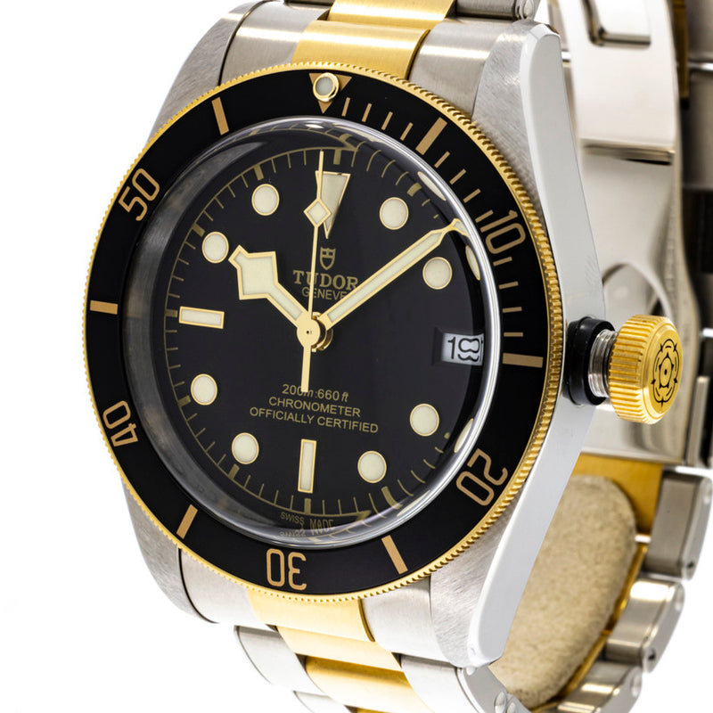 Black Bay Heritage 41mm Stainless Steel and Yellow Gold M79733N-0008