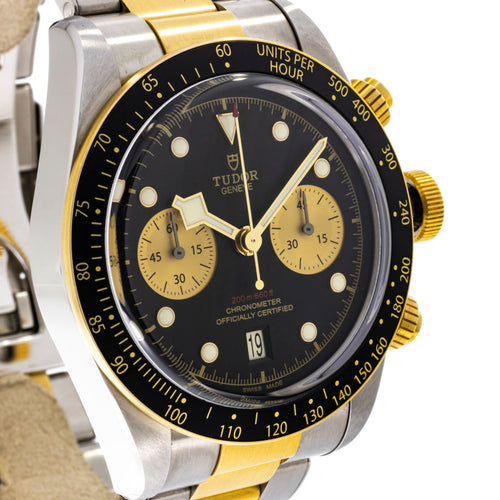 Black Bay Chronograph in Stainless Steel and Yellow Gold M79363N-0001