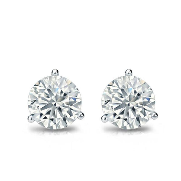 A.a. Rachminov 2.01ct Diamond Stud Earrings - Jewelry | Manfredi Jewels