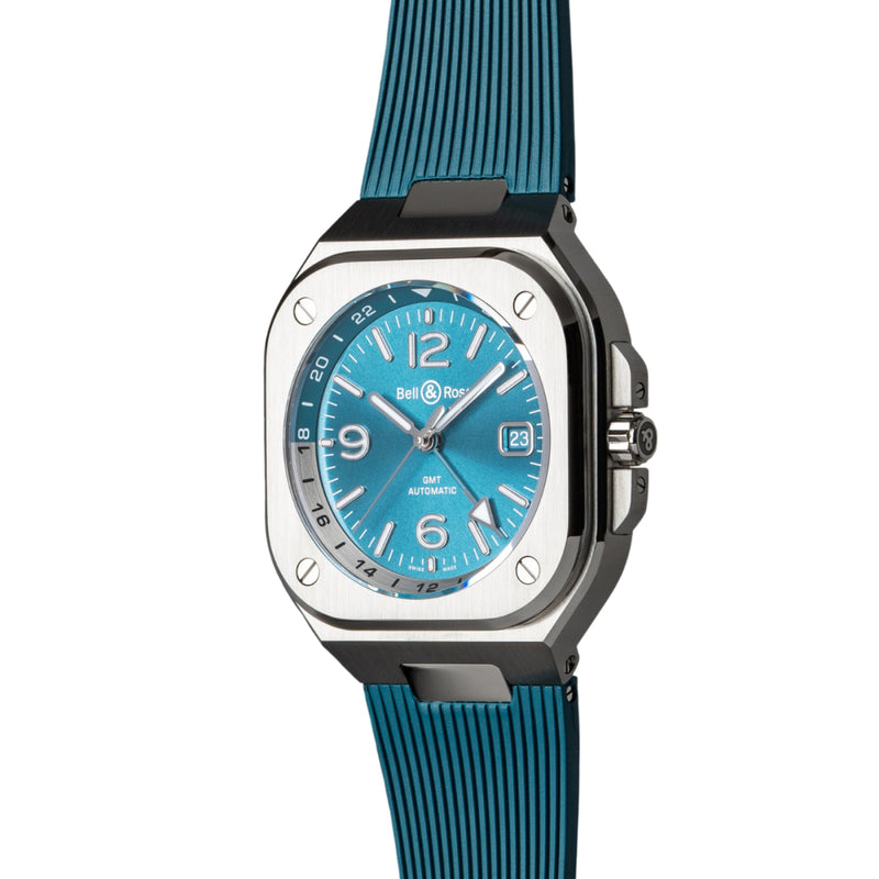 Bell & Ross New Watches - BR 05 GMT SKY BLUE | Manfredi Jewels