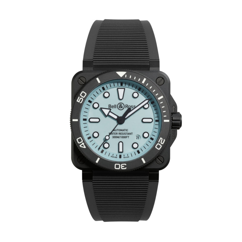 Bell & Ross New Watches - INSTRUMENTS - NEW BR 03 DIVER FULL LUM CERAMIC | Manfredi Jewels