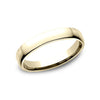 18K Yellow Gold Euro Dome Comfort Fit 3.5 Wedding Band Ring