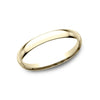 Benchmark - 18K Yellow Gold Light Comfort Fit 2.0 Wedding Band Ring | Manfredi Jewels