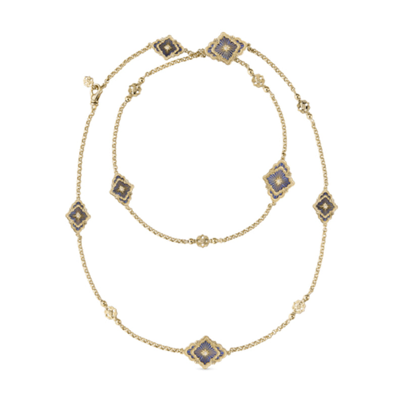 Buccellati - 18K Yellow Gold & Diamond Opera Tulle Necklace | Manfredi Jewels