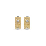 Buccellati Jewelry - Macri Classica 18K Yellow & White Gold Diamond Earrings | Manfredi Jewels