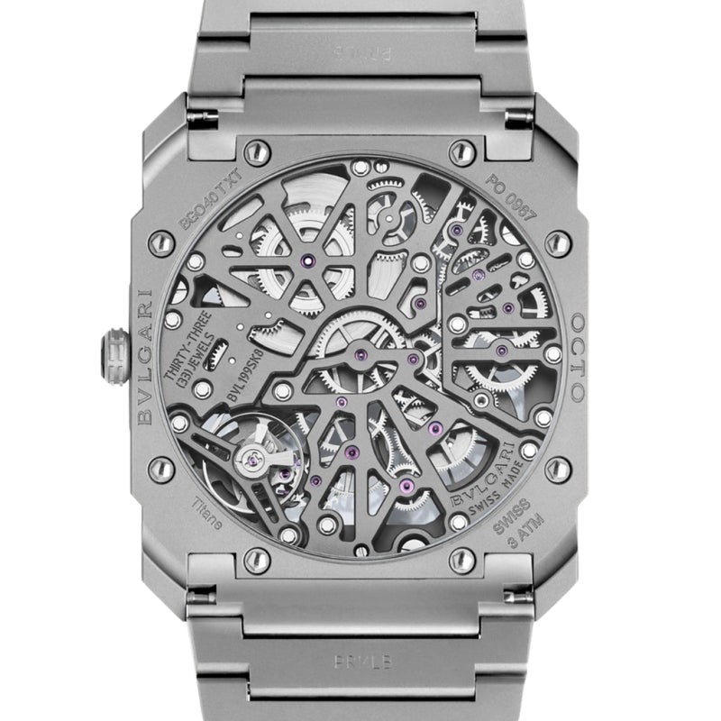 BULGARI Watches - OCTO FINISSIMO SKELETON WATCH 103610 | Manfredi Jewels