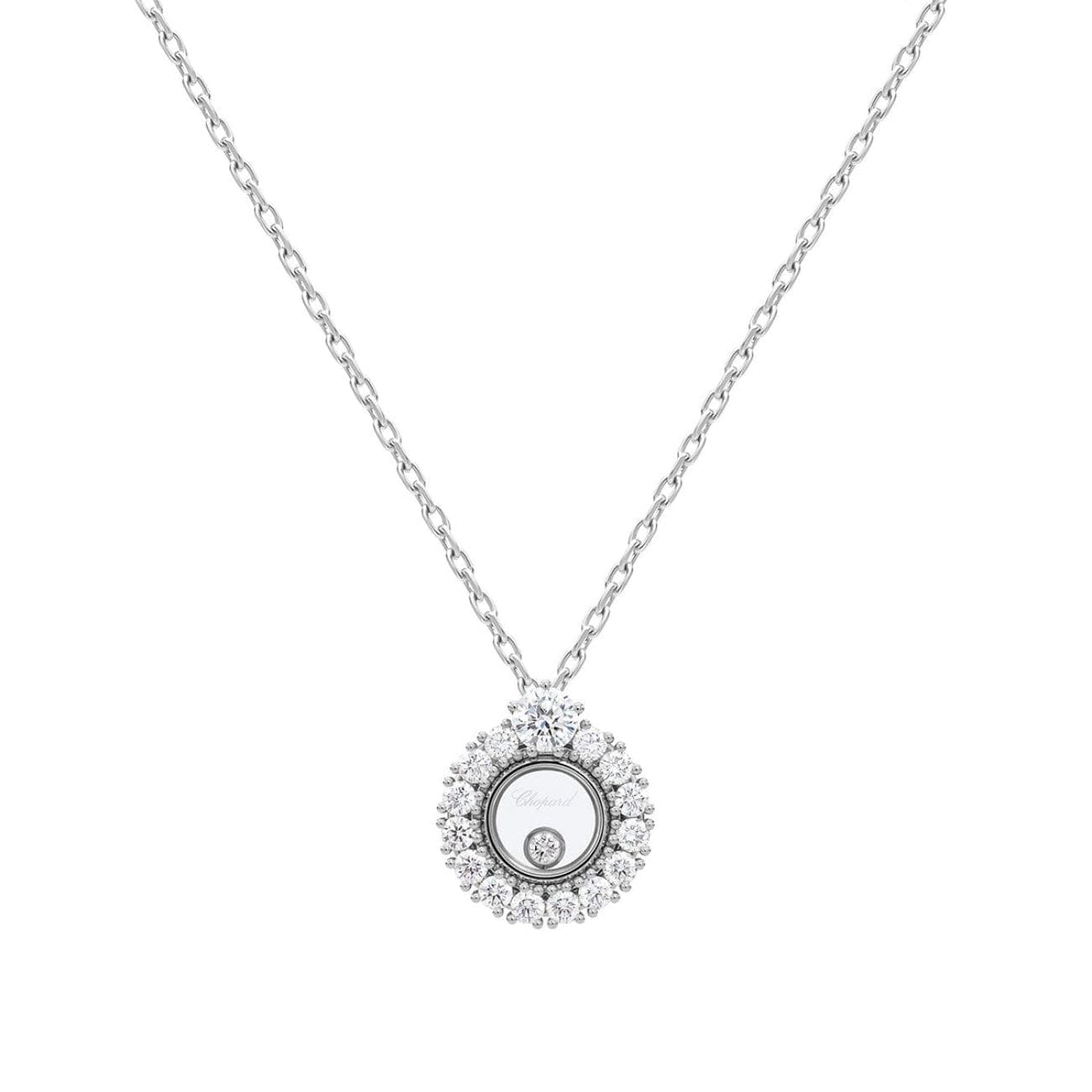 Chopard Happy Diamonds Icons diamonds and gold necklace