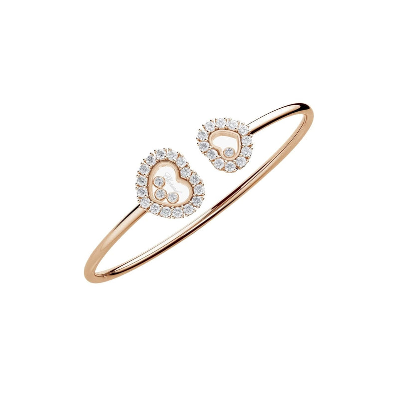 Luxury Diamond Bracelet Happy Hearts | Chopard® 857482-5013