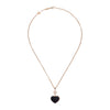 Chopard Jewelry - Happy Hearts Ethical Rose Gold Diamond Blue Goldstone Pendant Necklace | Manfredi Jewels