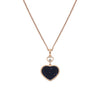 Chopard Jewelry - Happy Hearts Ethical Rose Gold Diamond Blue Goldstone Pendant Necklace | Manfredi Jewels