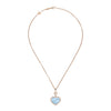 Chopard Jewelry - Happy Hearts Ethical Rose Gold Diamond Turquoise Mother of Pearl Pendant Necklace | Manfredi Jewels