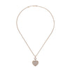 Chopard Jewelry - Happy Hearts Ethical Rose Gold Pavé Diamonds Pendant Necklace | Manfredi Jewels