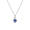 Chopard Jewelry - Happy Hearts Ethical White Gold Diamond Blue Mother of Pearl Pendant Necklace | Manfredi Jewels