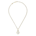 Chopard Jewelry - Happy Hearts Ethical Yellow Gold Mother of Pearl Pendant Necklace | Manfredi Jewels