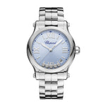 Chopard Watches - HAPPY SPORT LIGHT BLUE | Manfredi Jewels