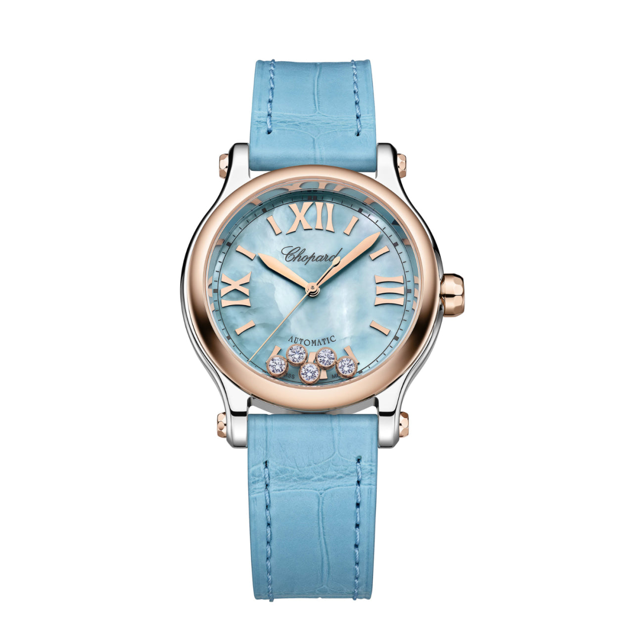 Chopard Happy Sport Turquoise Watches Manfredi Jewels