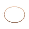 Chopard Jewelry - Ice Cube Ethical Rose Gold Half-Set Diamonds Bangle | Manfredi Jewels