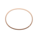 Chopard Jewelry - Ice Cube Ethical Rose Gold Half-Set Diamonds Bangle | Manfredi Jewels